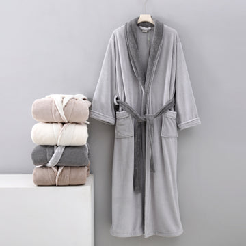 Coral Fleece Bathrobe