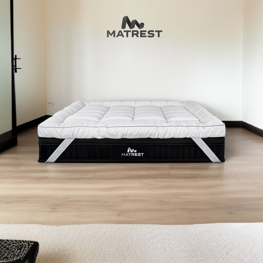 VIP Hotel Mattress Topper 14cm (Pinstripe)