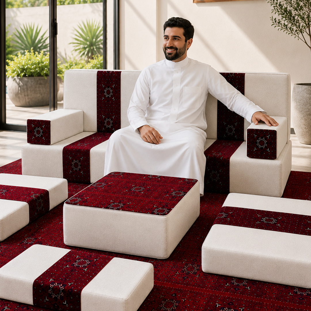طقم الجلسة الأرضية