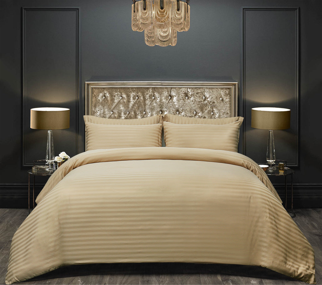 5-Piece White Hotel Bed Sheet Set