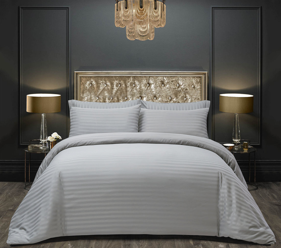 5-Piece White Hotel Bed Sheet Set