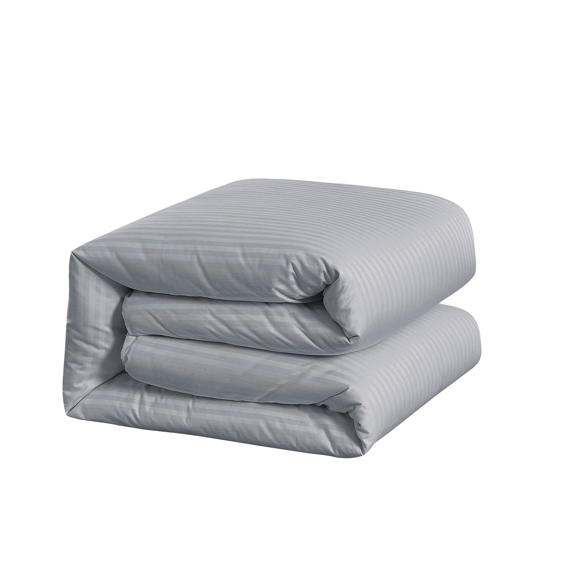 5-Piece White Hotel Comforter Set – Single (150x200 cm, 100% Cotton)