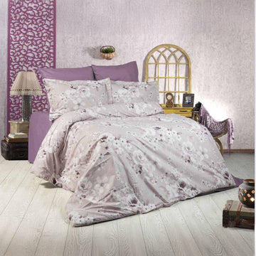 طقم مفرش صيفي قطن 100% مزدوج