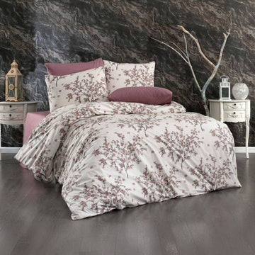 طقم مفرش صيفي قطن 100% مزدوج