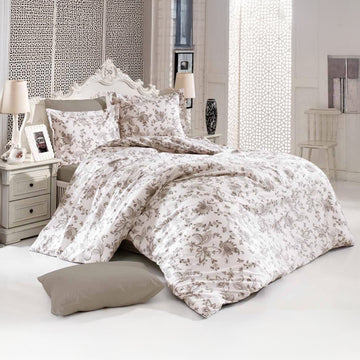 طقم مفرش صيفي قطن 100% مزدوج